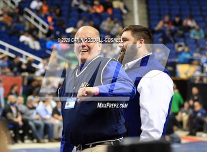 Thumbnail 1 in NCHSAA Wrestling Championship (Finals 220 lb) photogallery.