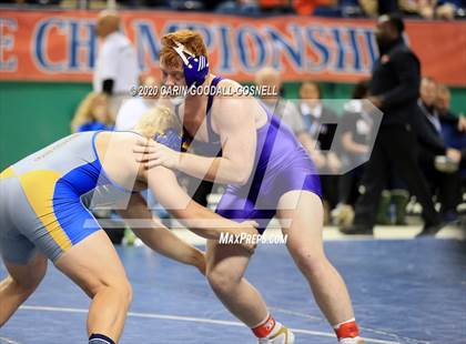 Thumbnail 3 in NCHSAA Wrestling Championship (Finals 220 lb) photogallery.