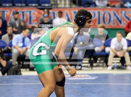 Thumbnail 2 in NCHSAA Wrestling Championship (Finals 220 lb) photogallery.