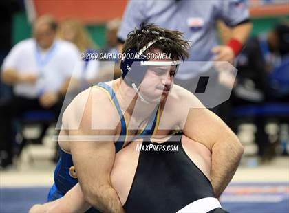 Thumbnail 2 in NCHSAA Wrestling Championship (Finals 220 lb) photogallery.
