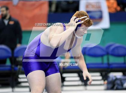 Thumbnail 1 in NCHSAA Wrestling Championship (Finals 220 lb) photogallery.