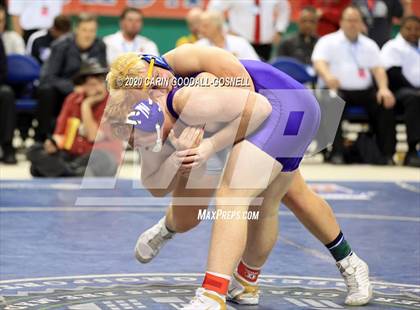 Thumbnail 3 in NCHSAA Wrestling Championship (Finals 220 lb) photogallery.