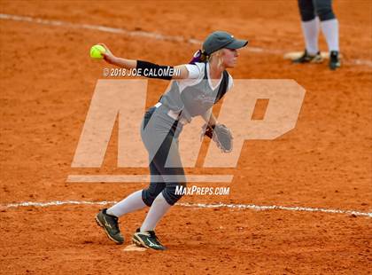 Thumbnail 3 in Boerne vs Robstown (SAISD Softball Tournament) photogallery.