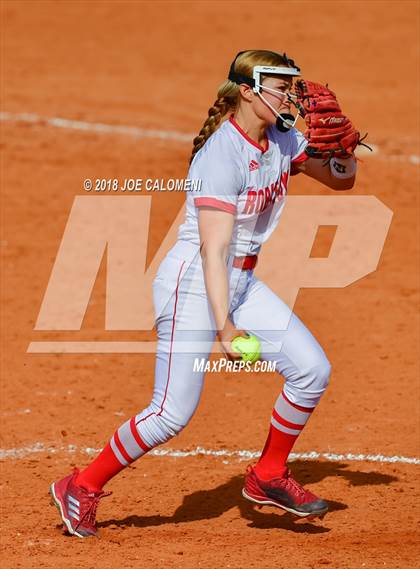 Thumbnail 1 in Boerne vs Robstown (SAISD Softball Tournament) photogallery.