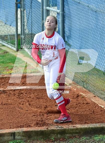 Thumbnail 1 in Boerne vs Robstown (SAISD Softball Tournament) photogallery.