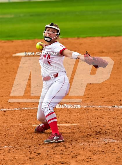 Thumbnail 2 in Boerne vs Robstown (SAISD Softball Tournament) photogallery.