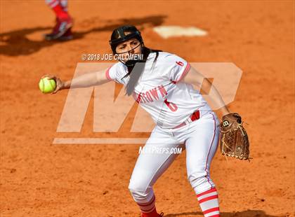 Thumbnail 3 in Boerne vs Robstown (SAISD Softball Tournament) photogallery.