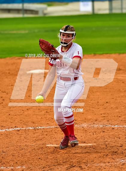 Thumbnail 2 in Boerne vs Robstown (SAISD Softball Tournament) photogallery.