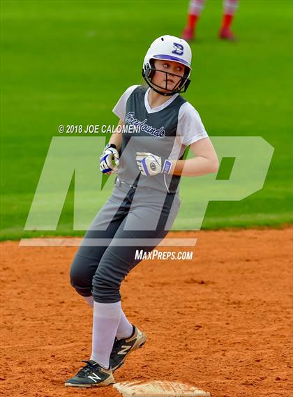 Thumbnail 3 in Boerne vs Robstown (SAISD Softball Tournament) photogallery.