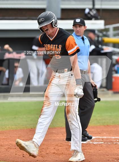 Thumbnail 2 in Ronald Reagan @ Fuquay - Varina (NCHSAA 4A Final Game 2) photogallery.