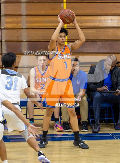 Thumbnail 1 in Tennyson vs. St. Joseph Notre Dame photogallery.
