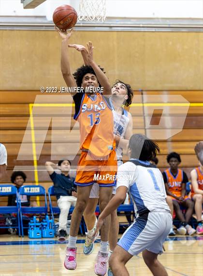 Thumbnail 3 in Tennyson vs. St. Joseph Notre Dame photogallery.