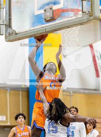 Thumbnail 3 in Tennyson vs. St. Joseph Notre Dame photogallery.