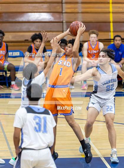 Thumbnail 3 in Tennyson vs. St. Joseph Notre Dame photogallery.