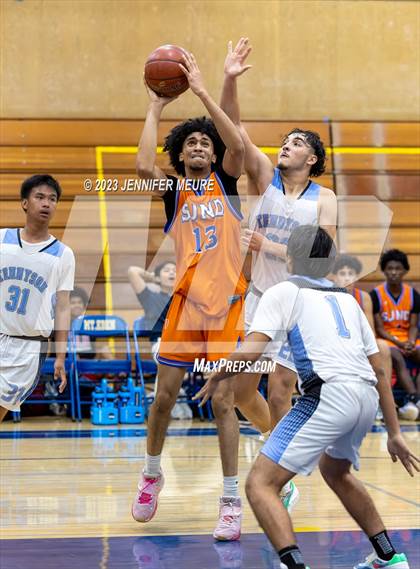 Thumbnail 2 in Tennyson vs. St. Joseph Notre Dame photogallery.