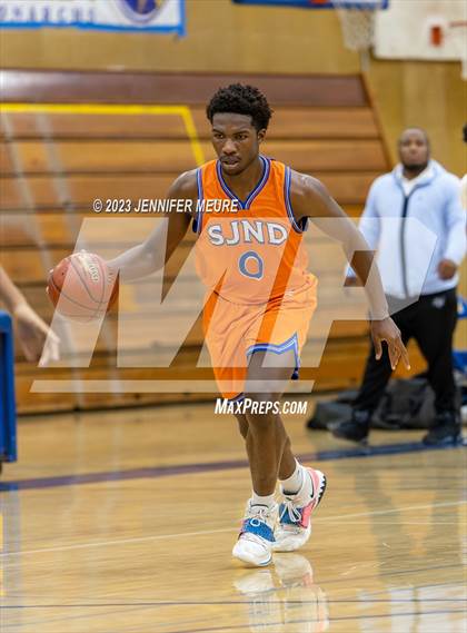 Thumbnail 2 in Tennyson vs. St. Joseph Notre Dame photogallery.