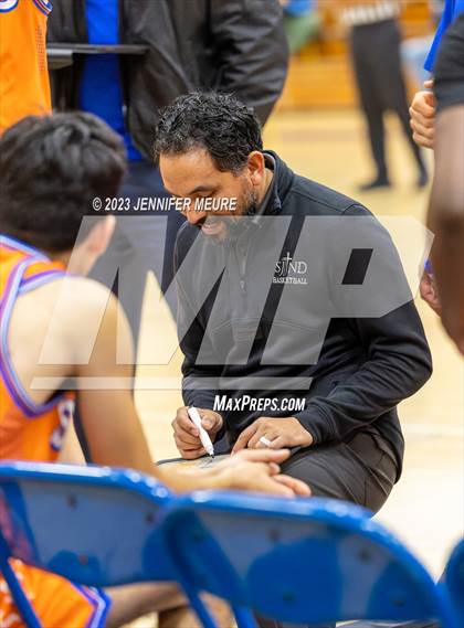 Thumbnail 2 in Tennyson vs. St. Joseph Notre Dame photogallery.
