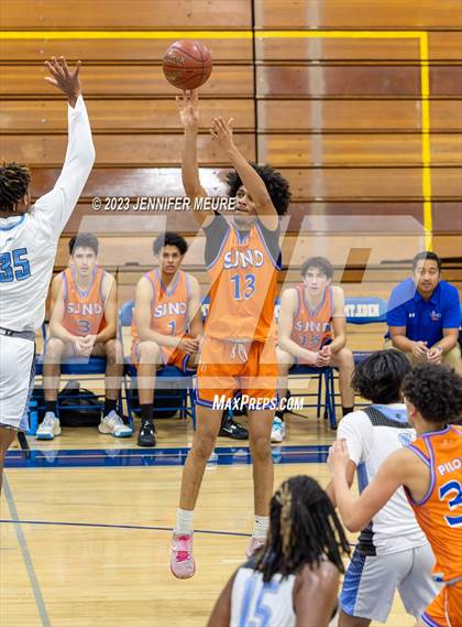 Thumbnail 1 in Tennyson vs. St. Joseph Notre Dame photogallery.