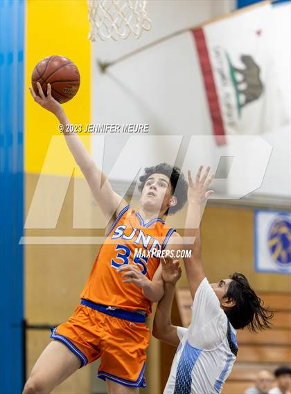 Thumbnail 3 in Tennyson vs. St. Joseph Notre Dame photogallery.