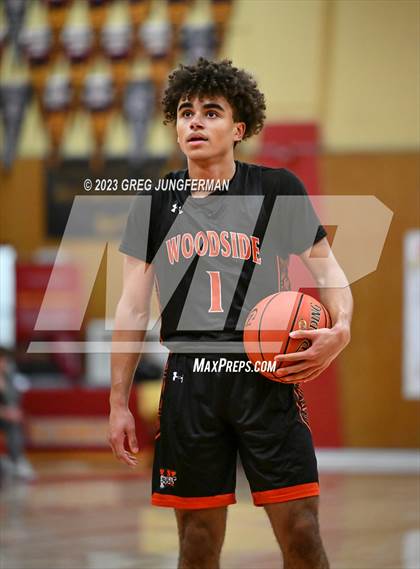 Thumbnail 3 in Palma vs. Woodside (Rose City Tournament at Cardinal Newman) photogallery.
