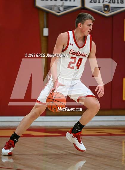 Thumbnail 1 in Palma vs. Woodside (Rose City Tournament at Cardinal Newman) photogallery.