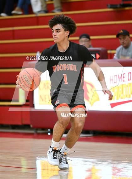 Thumbnail 2 in Palma vs. Woodside (Rose City Tournament at Cardinal Newman) photogallery.
