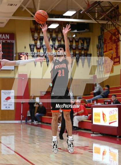 Thumbnail 3 in Palma vs. Woodside (Rose City Tournament at Cardinal Newman) photogallery.