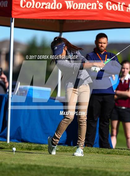 Thumbnail 3 in CHSAA 4A Golf Championships (Day 1) photogallery.