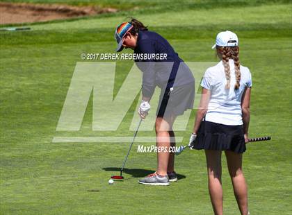 Thumbnail 1 in CHSAA 4A Golf Championships (Day 1) photogallery.