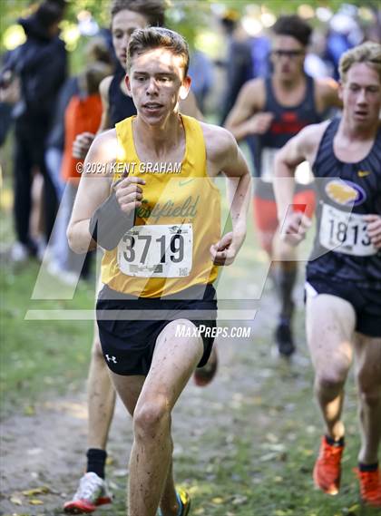 Thumbnail 2 in IHSAA Cross Country Noblesville Regional Championship  photogallery.