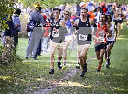 Thumbnail 2 in IHSAA Cross Country Noblesville Regional Championship  photogallery.