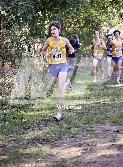 Thumbnail 1 in IHSAA Cross Country Noblesville Regional Championship  photogallery.