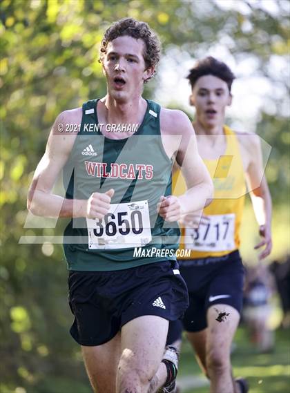 Thumbnail 2 in IHSAA Cross Country Noblesville Regional Championship  photogallery.