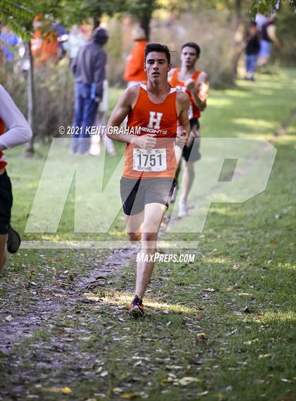 Thumbnail 3 in IHSAA Cross Country Noblesville Regional Championship  photogallery.