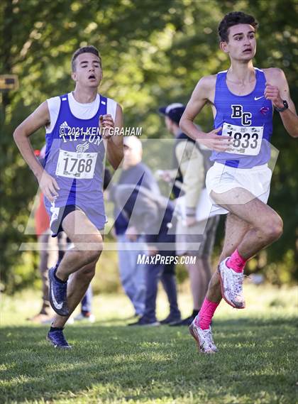 Thumbnail 2 in IHSAA Cross Country Noblesville Regional Championship  photogallery.