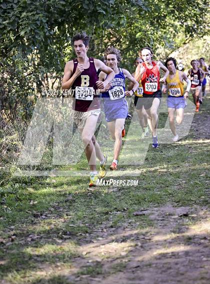 Thumbnail 2 in IHSAA Cross Country Noblesville Regional Championship  photogallery.
