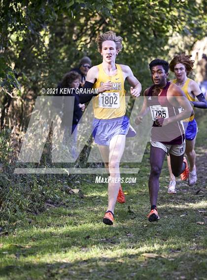 Thumbnail 1 in IHSAA Cross Country Noblesville Regional Championship  photogallery.