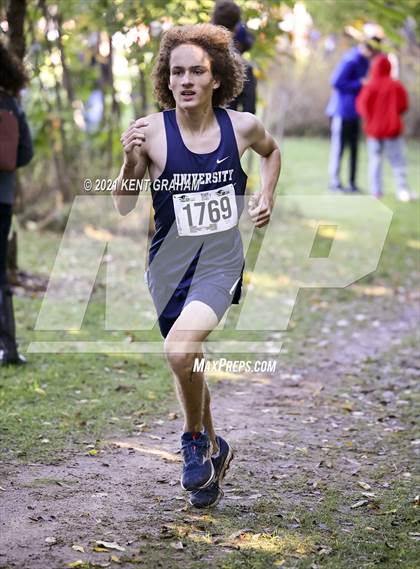 Thumbnail 2 in IHSAA Cross Country Noblesville Regional Championship  photogallery.