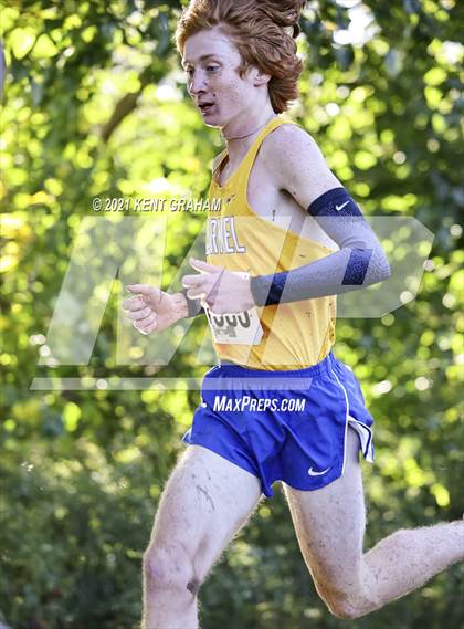 Thumbnail 3 in IHSAA Cross Country Noblesville Regional Championship  photogallery.