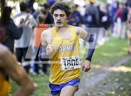 Thumbnail 3 in IHSAA Cross Country Noblesville Regional Championship  photogallery.