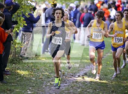 Thumbnail 2 in IHSAA Cross Country Noblesville Regional Championship  photogallery.
