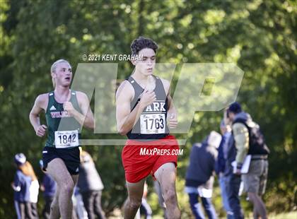 Thumbnail 1 in IHSAA Cross Country Noblesville Regional Championship  photogallery.