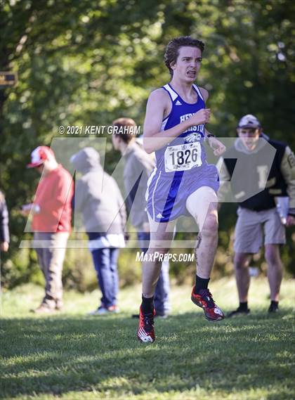 Thumbnail 2 in IHSAA Cross Country Noblesville Regional Championship  photogallery.