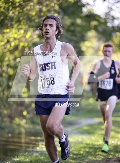 Thumbnail 1 in IHSAA Cross Country Noblesville Regional Championship  photogallery.