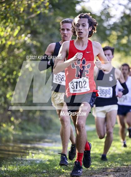 Thumbnail 2 in IHSAA Cross Country Noblesville Regional Championship  photogallery.