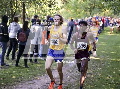 Thumbnail 3 in IHSAA Cross Country Noblesville Regional Championship  photogallery.