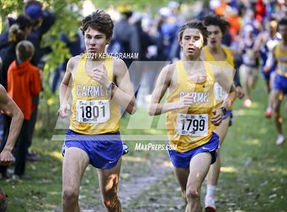 Thumbnail 1 in IHSAA Cross Country Noblesville Regional Championship  photogallery.