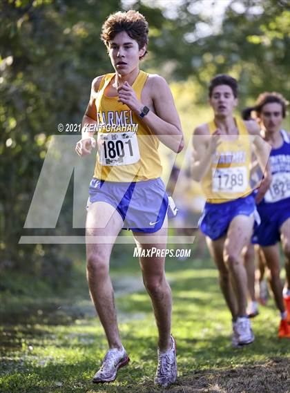 Thumbnail 1 in IHSAA Cross Country Noblesville Regional Championship  photogallery.