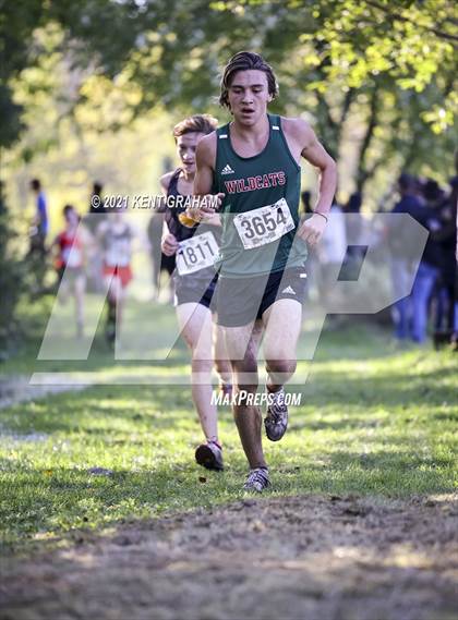 Thumbnail 3 in IHSAA Cross Country Noblesville Regional Championship  photogallery.