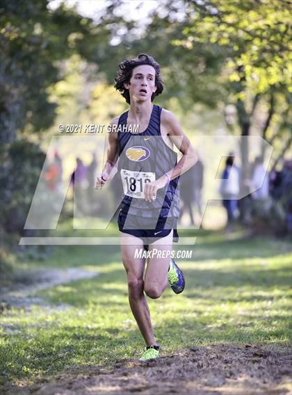 Thumbnail 3 in IHSAA Cross Country Noblesville Regional Championship  photogallery.